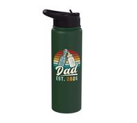 Dad Est. 2026, New Father, First Father’s Day, Paternity Stainless Steel Insulated Water Bottle