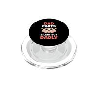Dad Farts Silent But Dadly PopSockets PopGrip for MagSafe