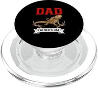 Dad Father's Day Bearded Dragons Costume Wild Animal Lover PopSockets PopGrip for MagSafe