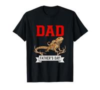 Dad Father's Day Bearded Dragons Costume Wild Animal Lover T-Shirt
