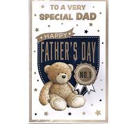 Dad Father's Day Card - to a Really Fantastic Dad on Father's Day. Extra Large Cute Card
