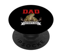 Dad Father's Day Frogs Costume Wild Animal Lover Family PopSockets Adhesive PopGrip