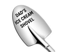 Dad Fathers Day Gift for Daddy,Ice Cream Shovel Spoon, Christmas Spoons, Dad Christmas Gifts for Grandpa Men,Christmas Presents for Men Husband on Fathers Day Anniversary