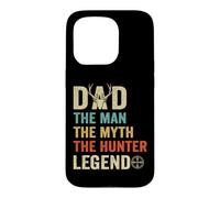 Dad Funny Deer Hunter Father's Day Deer Hunting Dad Grandpa Case for iPhone 15 Pro
