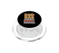 Dad Gas Silent But Dadly Premium Grade PopSockets PopGrip for MagSafe