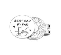 Dad Gift for Fathers Day Golf Ball Marker Hat Clip Golfs Gift for Men Father Day Giifts for Husband from Wife Golfer Birthday Gifts for Daddy Retirement Present for Dad Golf Accessories for Golf Lover