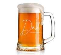 Dad Gift Personalised Engraved 1 Pint Glass Beer Tankard