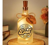 Dad Gifts, Birthday Gift for Dad, The Man Myth Legend Bottle Night Light