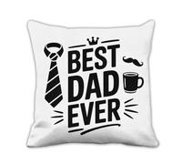 Dad Gifts for Fathers Day Cushion Covers Throw Pillow Covers 45cm X 45cm Fathers Day Pillow Case Sofa, Funny Gift for Daddy Men Anniversary Birthday Gifts Husband Presents Daddy Best Dad Papa