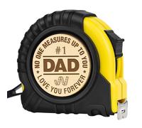 Dad Gifts, Presents For Daddy, Gifts For Dads Birthday, Best Dad Gift From Daughter Son On Thanksgiving Day, Christmas, Fathers Day, Tape Measure 3M/10'