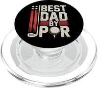 Dad Golf Best Dad By Par Funny Par Golfing Matching Apparel PopSockets PopGrip for MagSafe