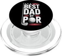 Dad Golf Best Dad By Par Funny Par Golfing Matching Apparel PopSockets PopGrip for MagSafe