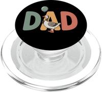 Dad Goose Balloon Cute Funny Father Animal Illustration PopSockets PopGrip for MagSafe