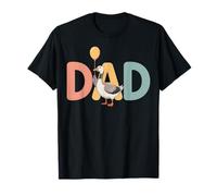Dad Goose Balloon Cute Funny Father T-Shirt
