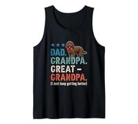Dad Grandpa Great Grandpa Better Father's Day Cockapoo Tank Top
