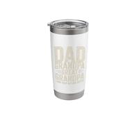 Dad Grandpa Great Grandpa I Just Keep Getting Better Family Stainless Steel Insulated Tumbler