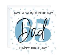 dad Happy 65th Birthday Card 65 age (envelope Included)