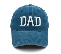 Dad Hats for Men Funny Fathers Day Dad Gifts from Daughter Son Worlds Best Dad Baseball Caps for Father Daddy Step Dad Gifts, Dad-blue, Medium