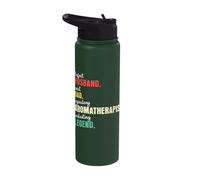 Dad Husband Aromatherapist Stainless Steel Insulated Water Bottle