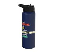 Dad Husband Aromatherapist Stainless Steel Insulated Water Bottle