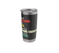 Dad Husband Drama Therapist Stainless Steel Insulated Tumbler
