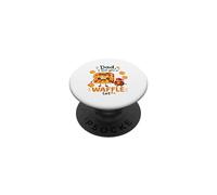Dad I Love You Waffle Lot Funny Breakfast Pun PopSockets Adhesive PopGrip