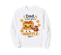 Dad I Love You Waffle Lot Funny Breakfast Pun Sweatshirt