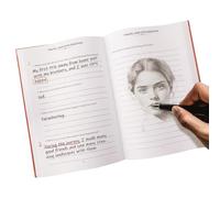 Dad I Want To Hear Book - Leather Wrapped Hardback Journal, Guided Memory Notebook | Share Life Stories, Record Memories, Father’s Gift For Birthday, Christmas, Travel