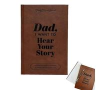 Dad, I Want To Hear Story: A Father’s Guided Journal To Share His Life & His Love, Brown Notebook Journal, Multipurpose Journal Book Portable Notebook School Supplies