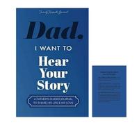 Dad, I Want to Hear Your Stories: A Father's Guided Journal to Share His Life & His Love, Writable Holiday Greetings Paper Notebook for Father, Hear Your Tale Books