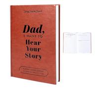 Dad I Want to Hear Your Story Book,Tell Me Your Story Dad Journal Dads Life Story Book I Want to Hear Your Story Dad: Father’s Guided Journal to Share His Life & His Love