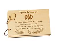 Dad In Loving Memory Scrap Book Photo Album Guest Book