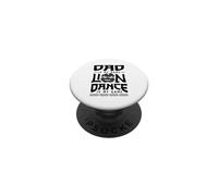 Dad Is My Name Lion Dance Is My Game Chinese New Year PopSockets Adhesive PopGrip