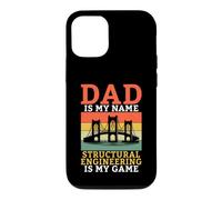 Dad is my name Structural Engineering is my Game Engineer Case for iPhone 12/12 Pro