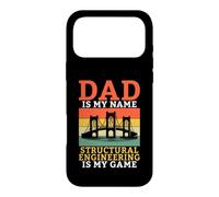 Dad is my name Structural Engineering is my Game Engineer Case for iPhone 17 Pro Max