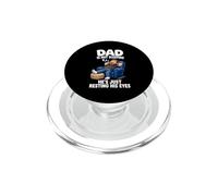 Dad is Not Sleeping He's Just Resting His Eyes Funny PopSockets PopGrip for MagSafe