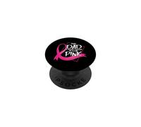 Dad Is Though Enough To Wear Pink Breast Cancer Awareness PopSockets Adhesive PopGrip
