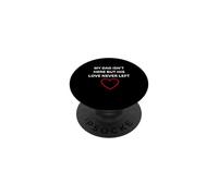 Dad Isn't Here But Her Love Never Left Memorial Wear PopSockets Adhesive PopGrip