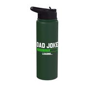 Dad Joke Loading - Funny Fathers Day Stainless Steel Insulated Water Bottle
