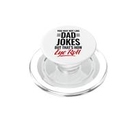 Dad Jokes Are How Eye Roll PopSockets PopGrip for MagSafe