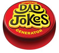 Dad Jokes Button - Father's Gift - Features 50+ Funny Dads Joke - Gift for Fathers - Birthday Present from Wife, Son, Daughter, Kids - Fun Silly Gag Toy for Men - Funny Gifts for Adults - Dad Presents