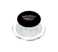 Dad Jokes Funny Father's Day Proud Father Husband Daddy PopSockets PopGrip for MagSafe