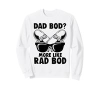 Dad Jokes Humor Funny Dad Rad Bod Humorous Joke Sweatshirt