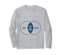 Dad Joke's Pie Chart Where The Magic Happens Long Sleeve T-Shirt