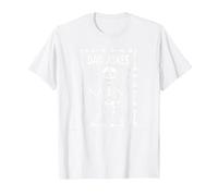 Dad Jokes: Skeleton Edition I Found This Humerus Funny Bones T-Shirt, Men, White, M