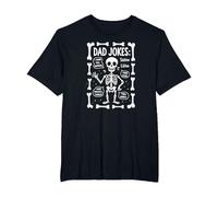 Dad Jokes: Skeleton Edition I Found This Humerus Funny Bones T-Shirt, Men's Big and Tall, Black, 2X Tall