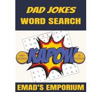 Dad Jokes Word Search: 8.5 x 11, Large Print - 55 Pun-Filled Puzzles for Laughs, Smiles, and Classic Dad Humor