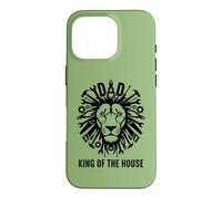 Dad King Of The House Lion Handyman Tools Case for iPhone 16 Pro
