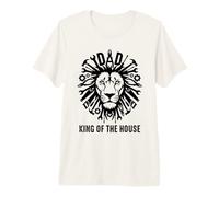 Dad King of The House Lion Handyman Tools Premium T-Shirt