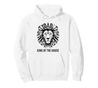 Dad King Of The House Lion Handyman Tools Pullover Hoodie